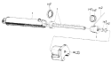 Page B Diagram and Parts List for 247-645-101 1987 MTD Log Splitter