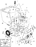 Page A Diagram and Parts List for 247-675-000 1987 MTD Leaf Blower / Vacuum
