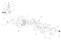 Page B Diagram and Parts List for 247-693-002 1987 MTD Leaf Blower / Vacuum