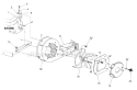 Page B Diagram and Parts List for 249-692-122 1989 MTD Leaf Blower / Vacuum
