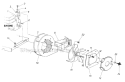 Page B Diagram and Parts List for 249-693-105 1989 MTD Leaf Blower / Vacuum
