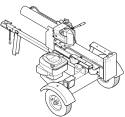 Page C Diagram and Parts List for 24BF570F513 2008 MTD Log Splitter