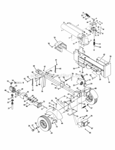 Part Location Diagram of 781-1045-0662 MTD Latch
