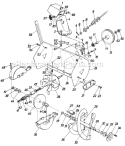 Page D Diagram and Parts List for 250-586-013 93930 -1990 MTD Edger