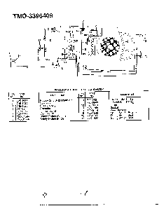 Electrical Diagram and Parts List for 3396409  MTD Lawn Tractor