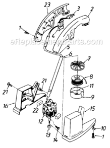 Part Location Diagram of 725-1455 MTD Switch Trigger