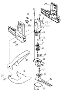 Page A Diagram and Parts List for 251-519-002 1991 MTD Trimmer