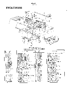 42" lawn tractor page 7 Diagram and Parts List for 33938B  MTD Lawn Mower
