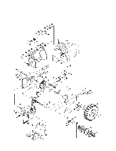 Drive Diagram and Parts List for 31AS63TF799  MTD Snow Blower