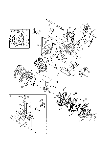 Auger & housing/gearbox Diagram and Parts List for 31AH8ESJ799  MTD Snow Blower