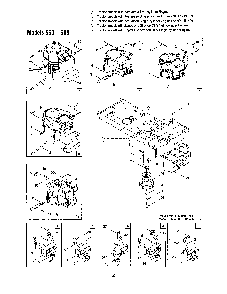 Engines/muffler Diagram and Parts List for 13AM660F700  MTD Lawn Tractor