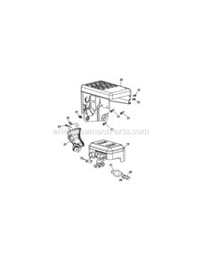 270-Su-11_Muffler_Assembly Diagram and Parts List for 270-SU-11  MTD Engine