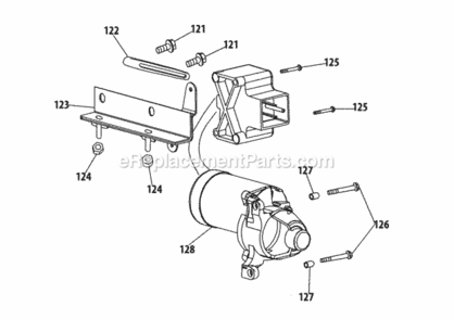 270-Vu_Starter Diagram and Parts List for 270-VU  MTD Engine