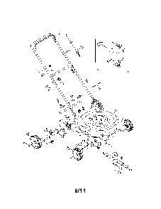 Lawn mower Diagram and Parts List for 11A-084D731  MTD Lawn Mower