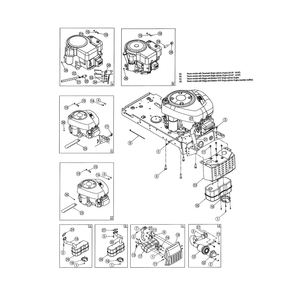 Part Location Diagram of 951-9986A Husky MUFFLER