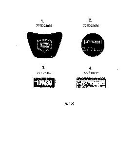 Decals Diagram and Parts List for 12A-A2M5799  MTD Lawn Mower