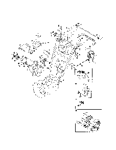 Chutes/handles Diagram and Parts List for 31AS63TF799  MTD Snow Blower