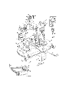 Deck/spindle pulley Diagram and Parts List for 13AL78ST099  MTD Lawn Tractor