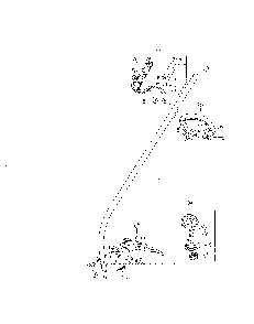 Driveshaft/shield/handle Diagram and Parts List for 41BD110G983  MTD Trimmer