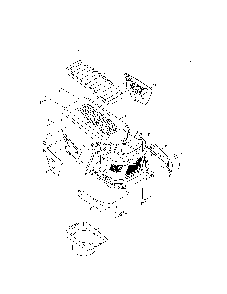 Hood/grill/plenum Diagram and Parts List for 14B7A3ZQ099  MTD Lawn Tractor