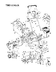4hp 21" rotary mower Diagram and Parts List for 37457A  MTD Lawn Mower