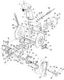 Page C Diagram and Parts List for 310-850-000 1990 MTD Snow Blower