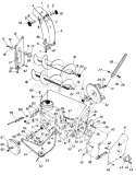 Part Location Diagram of 14249A Husky Spindle Reinforcement Plate