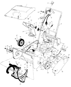 Part Location Diagram of 749-0691 MTD Lower Handle