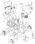 Page A Diagram and Parts List for 312-033 1987 MTD Lawn Mower