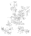 Page B Diagram and Parts List for 312-612E000 1992 MTD Snow Blower