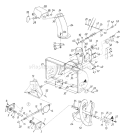 Page A Diagram and Parts List for 312-640F000 1992 MTD Snow Blower