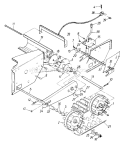 Page C Diagram and Parts List for 312-612E000 1992 MTD Snow Blower