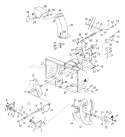Page A Diagram and Parts List for 312-610E000 1992 MTD Snow Blower