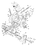 Page A Diagram and Parts List for 312-980I000 1992 MTD Snow Blower