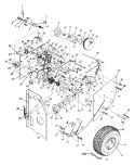 Page C Diagram and Parts List for 312-980I000 1992 MTD Snow Blower