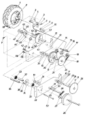 Part Location Diagram of 05137 MTD 32 Teeth Sprocket Hub Assly.