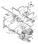 Page B Diagram and Parts List for 313-612E000 1993 MTD Snow Blower