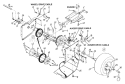 Part Location Diagram of 717-1415 MTD Gear Shaft