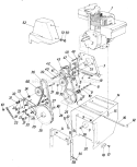 Page B Diagram and Parts List for 31340-8 1988 MTD Snow Blower