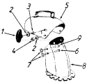 Part Location Diagram of 05954 MTD Lower Chute