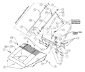 Page B Diagram and Parts List for 315-150-000 1995 MTD Snow Blower