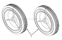 Page E Diagram and Parts List for 315-150-000 1995 MTD Snow Blower