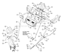 Page D Diagram and Parts List for 315E640F000 1995 MTD Snow Blower