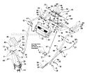 Page D Diagram and Parts List for 315E660G000 1995 MTD Snow Blower