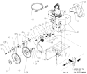 Page B Diagram and Parts List for 315E740F000 1995 MTD Snow Blower