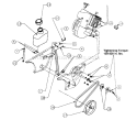 Page A Diagram and Parts List for 316-150-118 502549 -1996 MTD Snow Blower