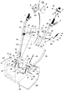 Page A Diagram and Parts List for 316-450-000 1986 MTD Snow Blower