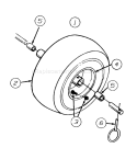 Page F Diagram and Parts List for 316-610E147 1996 MTD Snow Blower