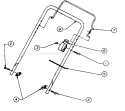 Page D Diagram and Parts List for 316-140-352 TMO-3525203 -1996 MTD Snow Blower