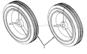 Page E Diagram and Parts List for 316-140-352 TMO-3525203 -1996 MTD Snow Blower